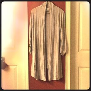 Light indigo cardigan